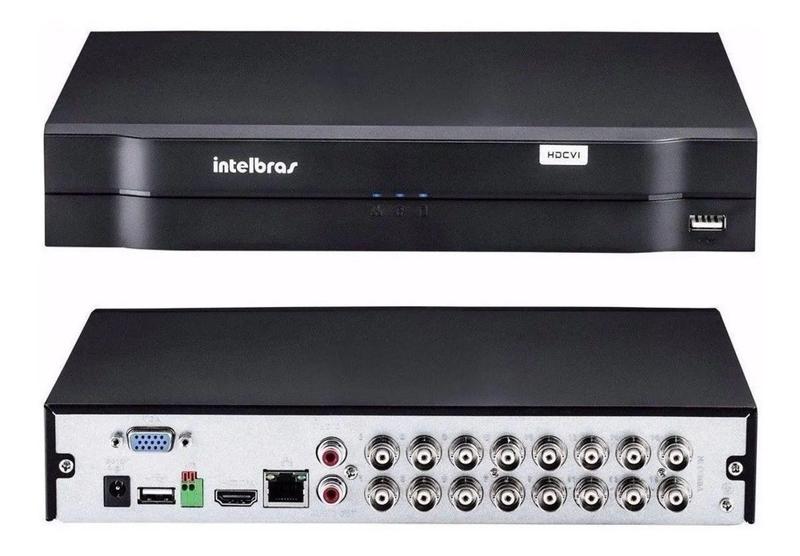 Imagem de Dvr Gravador Cftv 16 Canais Intelbras Mhdx 1116 Multi Hd