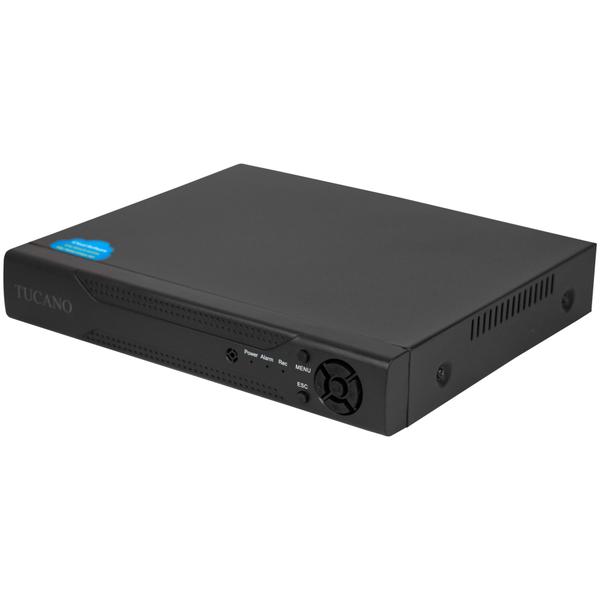 Imagem de DVR Tucano TC-D604 - 4 Canais - 1080P - 6 Em 1 - Preto