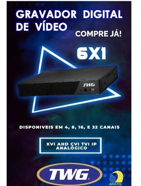 Imagem de Dvr Twg 8 Canais Tw-5208 Multi Hd G4 Lançamento  (2787)