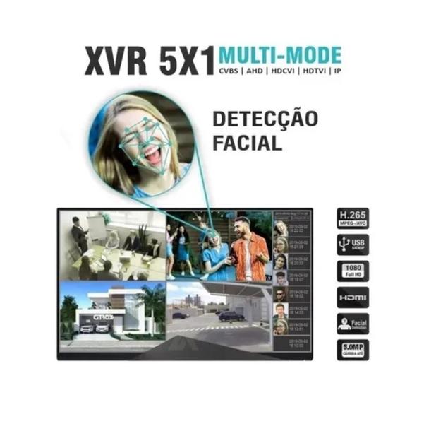 Imagem de Dvr Xvr Gp3 4 Canais Full Hd 1080P Citrox Cx-3204 Xmeye  3100