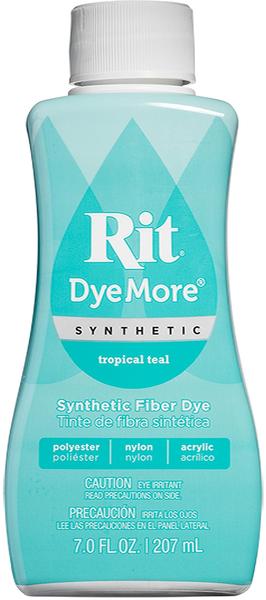 Imagem de Dye Rit DyeMore Liquid Tropical Teal para tecido sintético