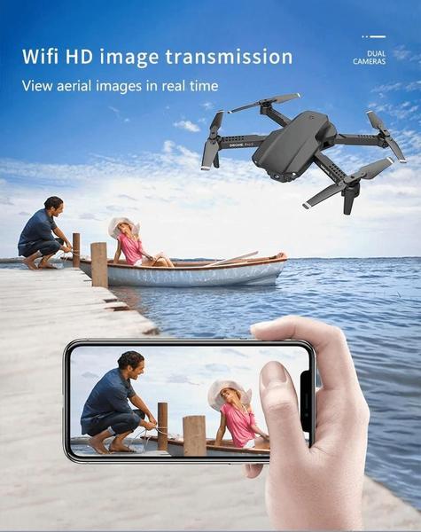 Imagem de E99 Pro Drone Câmera 4K Wifi 2.4 Ghz Estável Com Acessórios