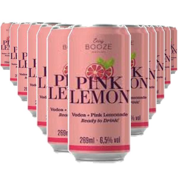 Imagem de Easy Booze Lata 269Ml Vodka+Pink Lemon - 12 Unidades