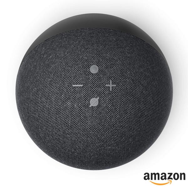 Imagem de Echo (4ª geração) Smart Speaker Amazon Casa Inteligente e Alexa - Preta