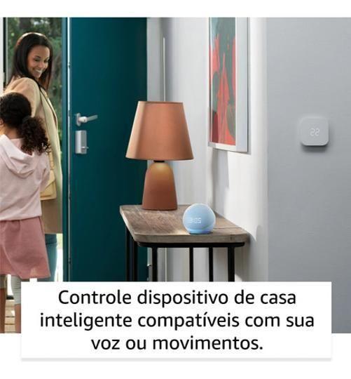 Imagem de Echo Dot 5 Geração com Relógio ul - Som e Controle por Voz