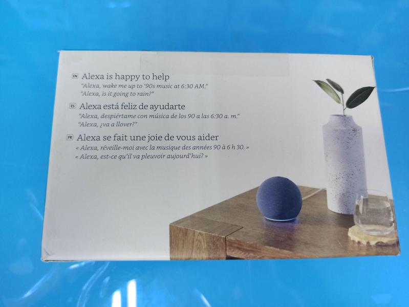 Imagem de Echo Dot 5 Geraçao Smart Speaker com Alexa - Amazon (Azul)