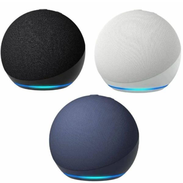 Echo Dot Geração Inteligente Controle Por Voz Relogio Led Entrega Rápida - BlackWatch Imagem de Echo Dot Geração Inteligente Controle Por Voz Relogio Led Entrega Rápida