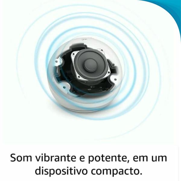 Echo Dot Geração Inteligente Controle Por Voz Relogio Led Entrega Rápida - BlackWatch Imagem de Echo Dot Geração Inteligente Controle Por Voz Relogio Led Entrega Rápida