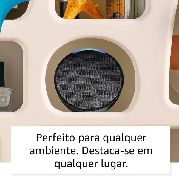 Imagem de Echo Pop Alexa Controle Por Voz Inteligente Assistente Virtual Entrega Rápida