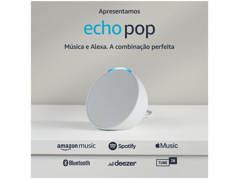 Imagem de Echo Pop Smart Speaker Compacto com Alexa