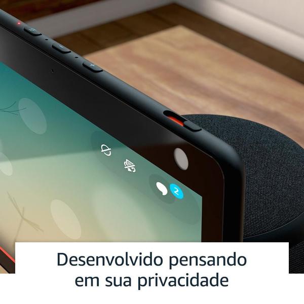 Imagem de Echo Show 10 (2ª Geração) Amazon, Smart Display HD de 10, com Alexa, Câmera de 13MP, Preto - B084P4Q85Q