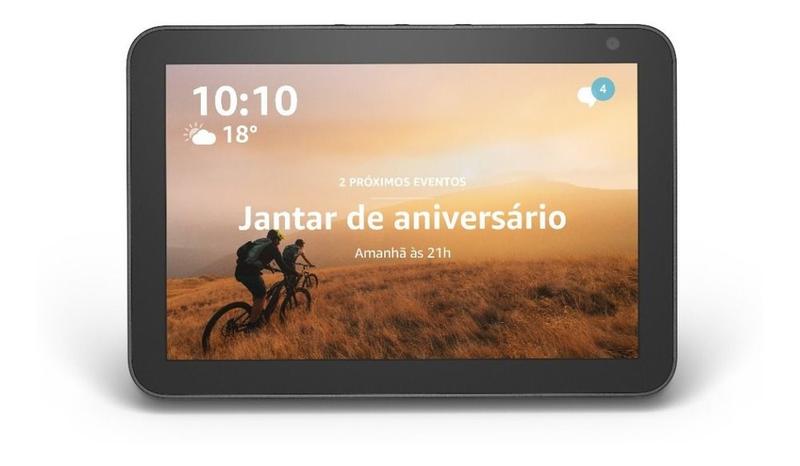 Imagem de Echo Show 8 2ª Geração Alexa 8'' 13mp Preto Amazon 110V/220V