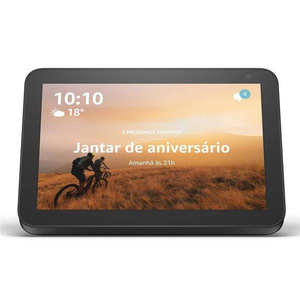 Imagem de Echo Show 8 Preta Smart Speaker 8” com Alexa  2ª Geração