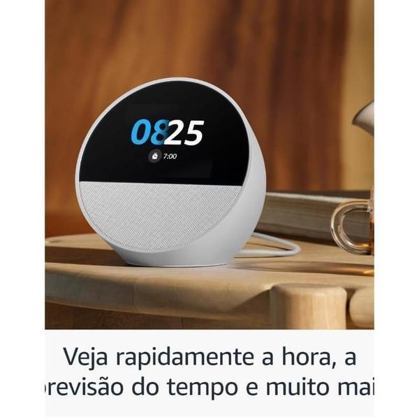 Imagem de Echo Spot 2024 Smart Speaker Tela De 2,83 - Com Alexa