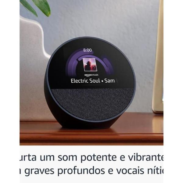 Imagem de Echo Spot 2024 Smart Speaker Tela De 2,83 - Com Alexa