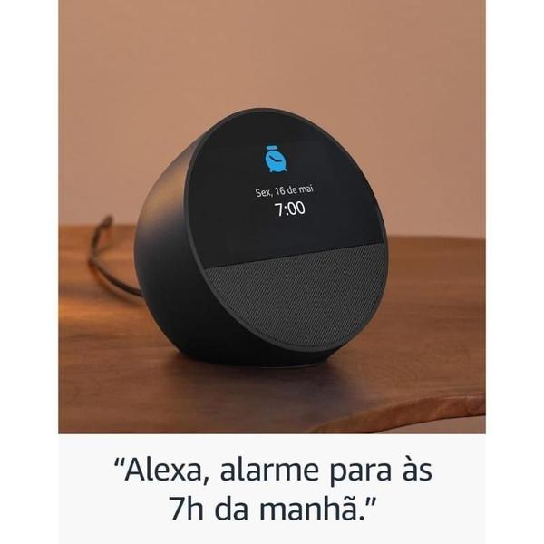 Imagem de Echo Spot 2024 Smart Speaker Tela De 2,83 - Com Alexa