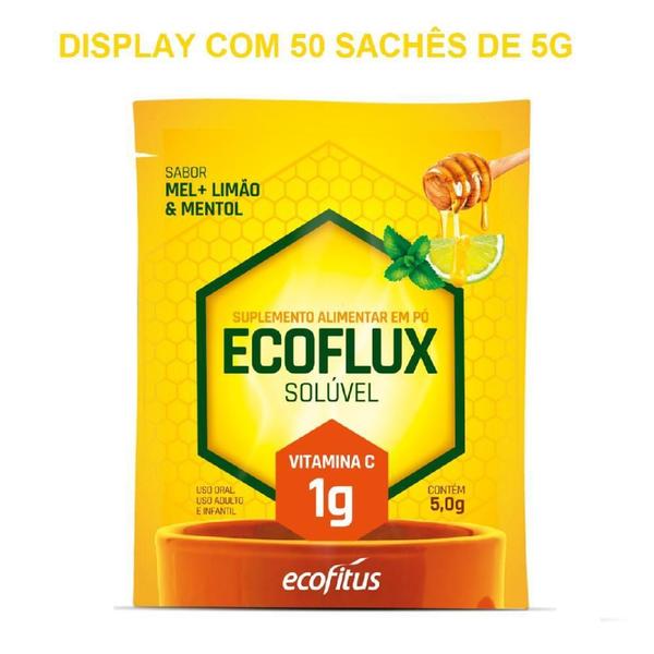 Imagem de Ecoflux Solúvel Ecofitus Display Com 50 Sachês De 5G Cada