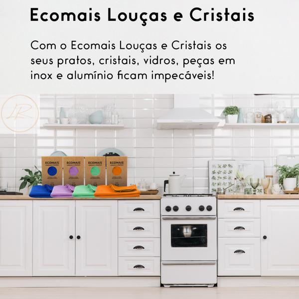 Imagem de Ecomais Louças e Cristais Para Limpeza e Enxugar