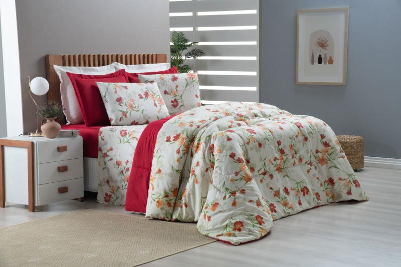 Ededrom Estampado Floral e Geografico - Monzilo Imagem de Ededrom Estampado Floral e Geografico