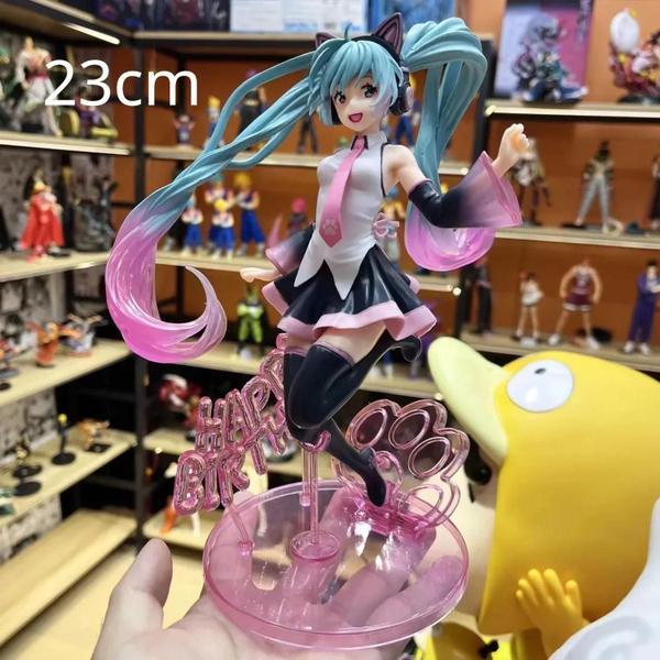 Imagem de Edição limitada Anime PVC Action Figure, Virtual Singer, Hatsune Miku, 14 ~ 25cm