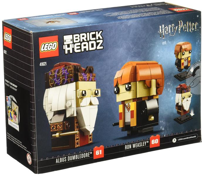 Imagem de Edição Limitada LEGO 41621 BrickHeadz Ron Weasley & Albus 