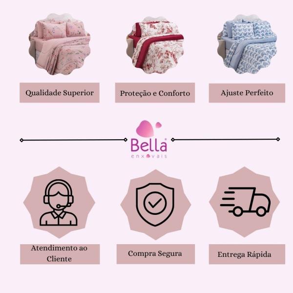 Imagem de Edredom Casal Dupla Face Plush Elegância Maciez e Conforto