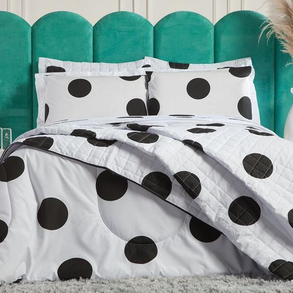 Imagem de Edredom Classic Cama Solteiro Estampado Dupa Face