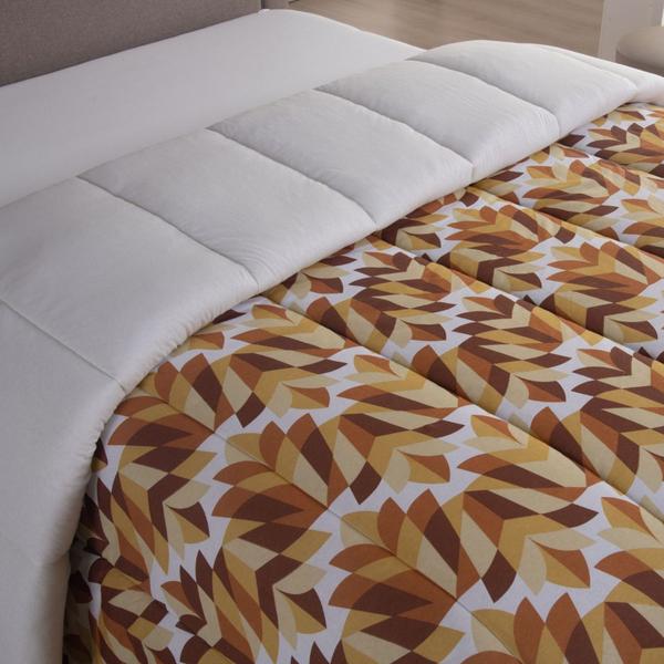 Imagem de EDREDOM DUPLA FACE ESTAMPADO CASAL QUEEN - Tamanho do produto: 2,5m x 2,2m