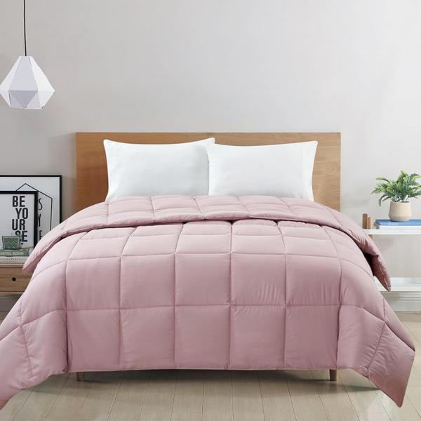 Imagem de EDREDOM ECOPLUMA KING SIZE 280 x 260 ROSE CAMESA