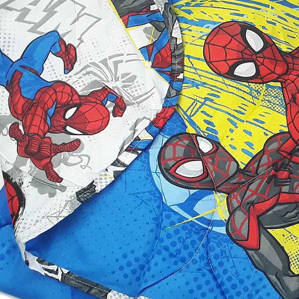 Imagem de Edredom Infantil Homem Aranha Dupla Face Solteiro Spider Man Lepper