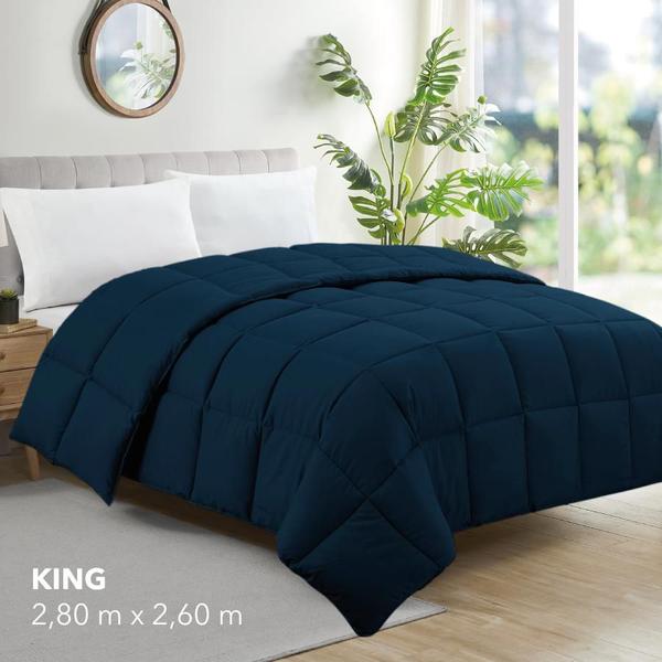 Imagem de Edredom King Toque de Pluma Macio Ecopluma 280x260cm Camesa