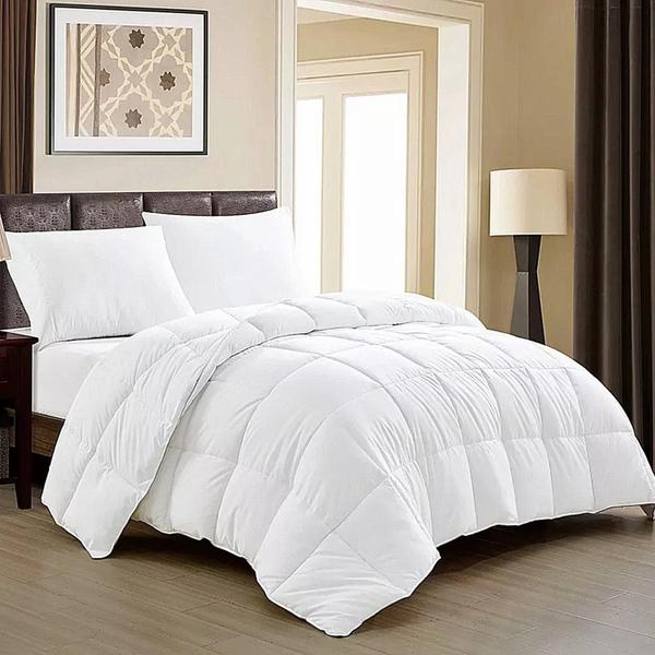 Edredom Percal 200 Fios Queen Algodão Natural Conforto Premium - Armazém do Enxoval Edredom Percal 200 Fios Queen Algodão Natural Conforto Premium - Armazém do Enxoval