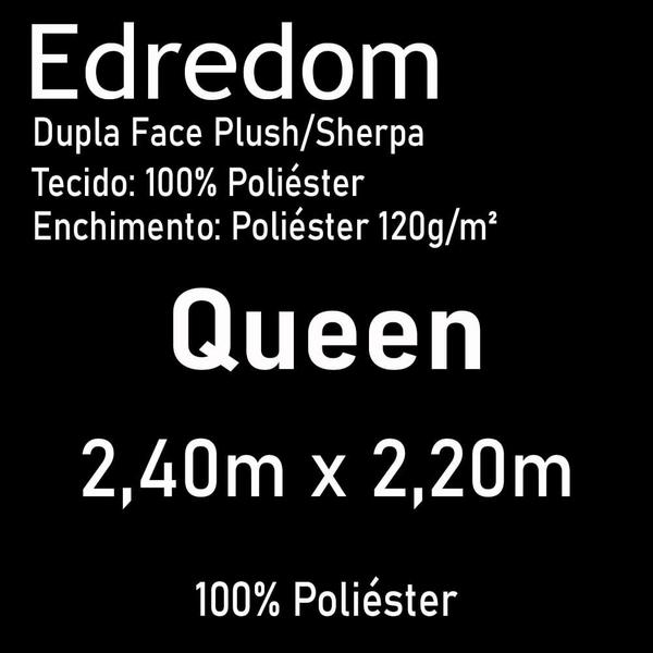 Imagem de Edredom Queen Size Altenburg Blend Comfort Duo Poá Cinza