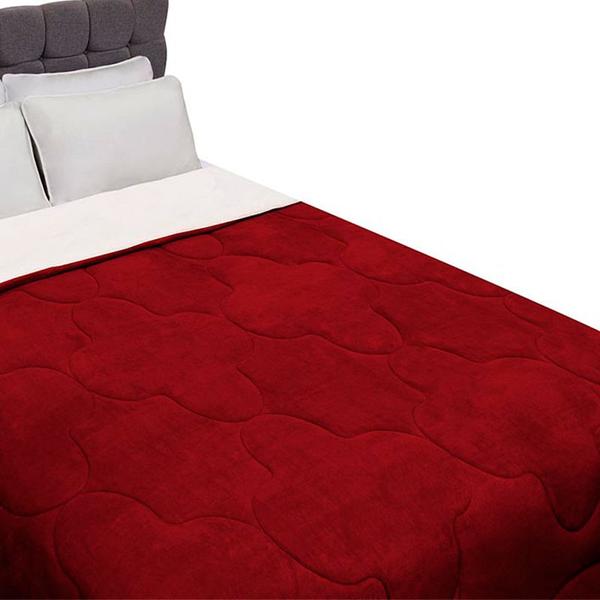 Imagem de Edredom Tecebem Queen Confort Plus Sherpa 240mx260m Vermelho