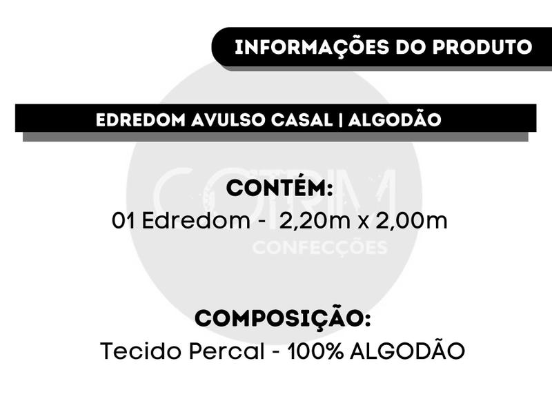 Imagem de Edredon Casal Coberdrom Casal Cobertor  Algodao Dupla Face Grosso 200 fios