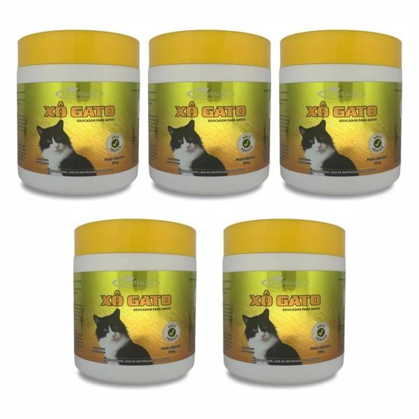 Imagem de EDUCADOR SANITÁRIO PARA GATOS QUIMIAGRI 5 UN 300g