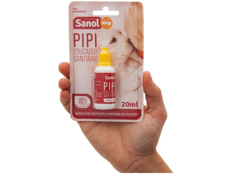 Imagem de Educador Sanitário Xixi Sim para Cães e Gatos - Sanol Dog Pipi 20ml