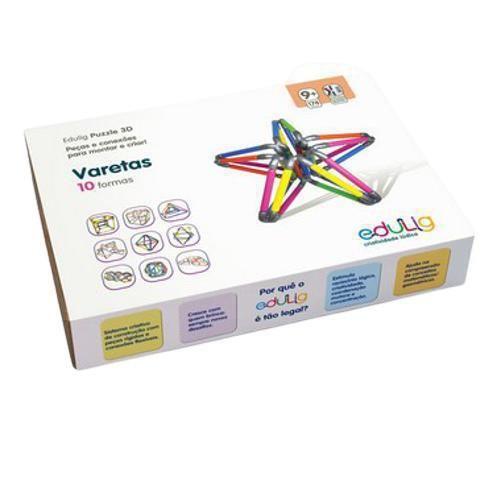 Imagem de Edulig Puzzle 3D Varetas - 10 Montagens- 170 Peças