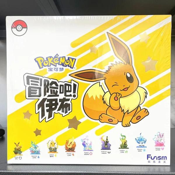 Imagem de Eeveelution Figuras Pokémon Espeon Sylveon Glaceon Leafeon Vaporeon Umbreon Flareon Anime Ornamentos