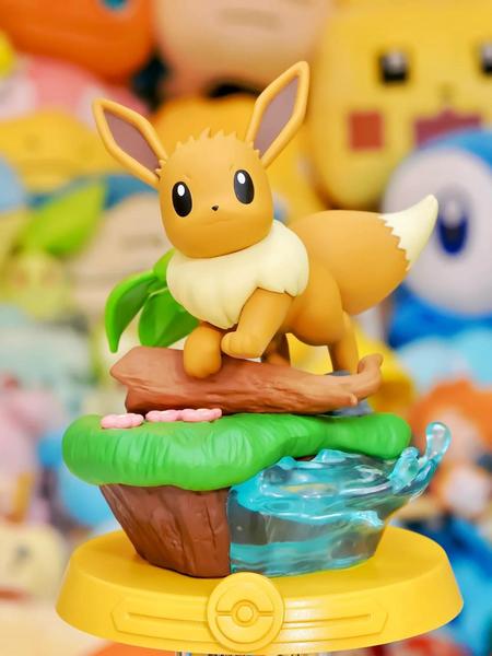 Imagem de Eeveelution Figuras Pokémon Espeon Sylveon Glaceon Leafeon Vaporeon Umbreon Flareon Anime Ornamentos