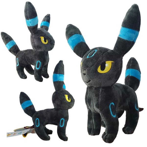 Imagem de Eeveelutions de Pelúcia Shiny - Umbreon, Sylveon, Vaporeon e Espeon