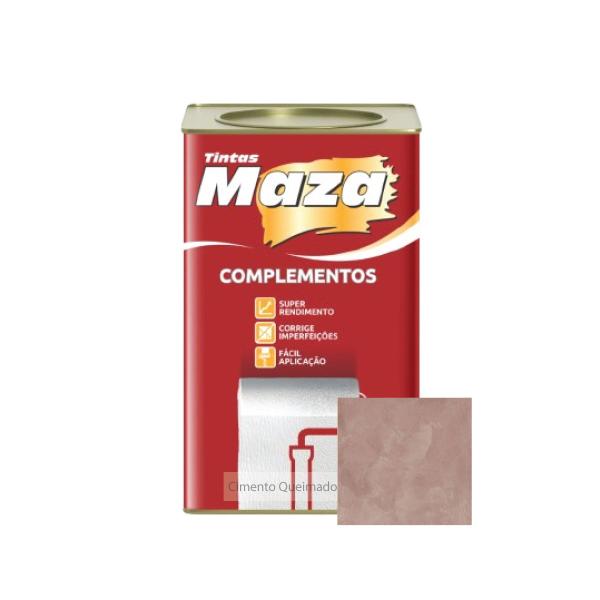 Efeito Decorativo Cimento Queimado Maza 20KG Imagem de Efeito Decorativo Cimento Queimado Maza 20KG
