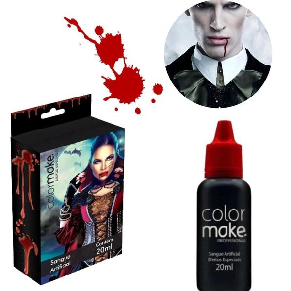 Efeito Especial Sangue Artificial 20ml Colormake 01un - Suprinform Imagem de Efeito Especial Sangue Artificial 20ml Colormake 01un