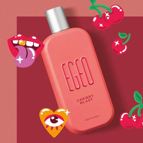 Imagem de Egeo Cherry Blast Desodorante 90ml Perfume exagero de cereja, caramelo e baunilha - Mais vendido