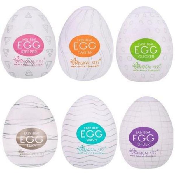 EGG Mastubador Masculino Sex Shop - MAGICAL KISS Imagem de EGG Mastubador Masculino Sex Shop - MAGICAL KISS