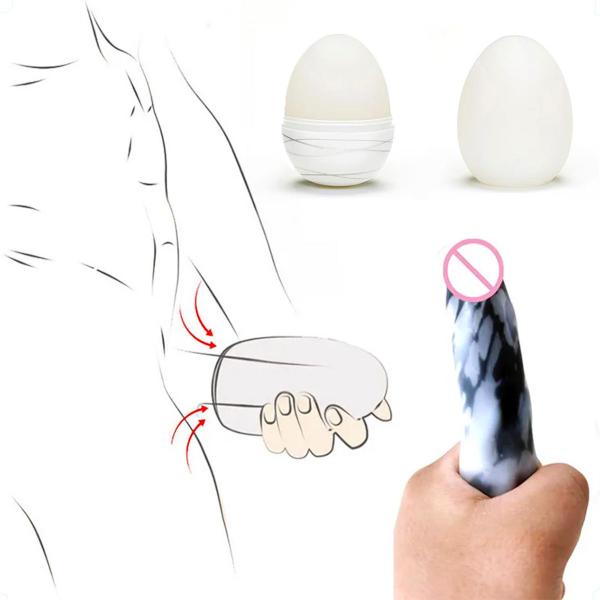 Imagem de Egg Masturbador Masculino Magical Kiss Ovo Massageador Íntimo Sex Shop