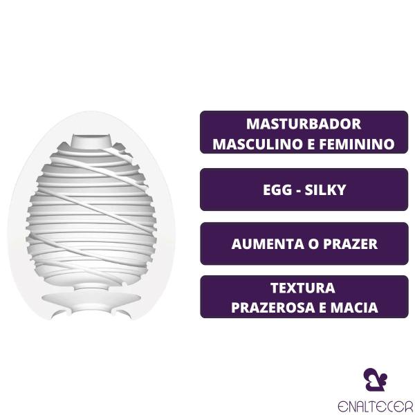 Imagem de Egg SILK Masturbador Textura Gostosa Prazeroza Tesao Tenga