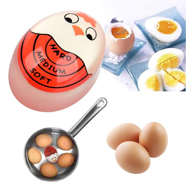 Imagem de Egg Timer TOFOREVO Sensitive Hard & Soft Boiled (pacote com 2 unidades vermelhas)