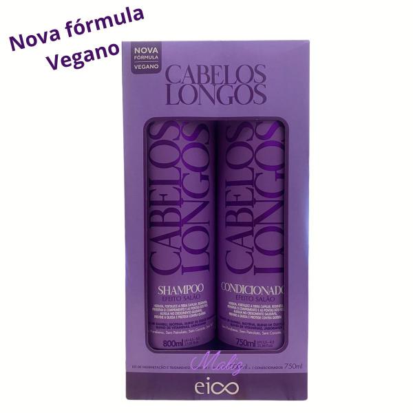 Imagem de Eico Cabelos Longos Shampoo 800ml + Condicionador 750ml