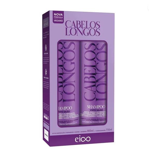 Imagem de Eico salao em casa - shampoo 800ml  condicionador 800ml